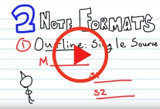 TOEFL note-taking strategy video